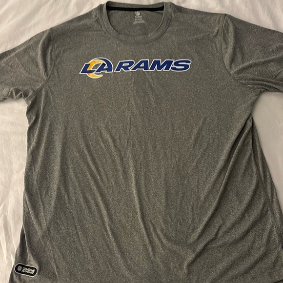 🏈Los Angeles Rams COMBINE AUTHENTIC Team Apparel Shirt - XL-NFL - Picture 1 of 8